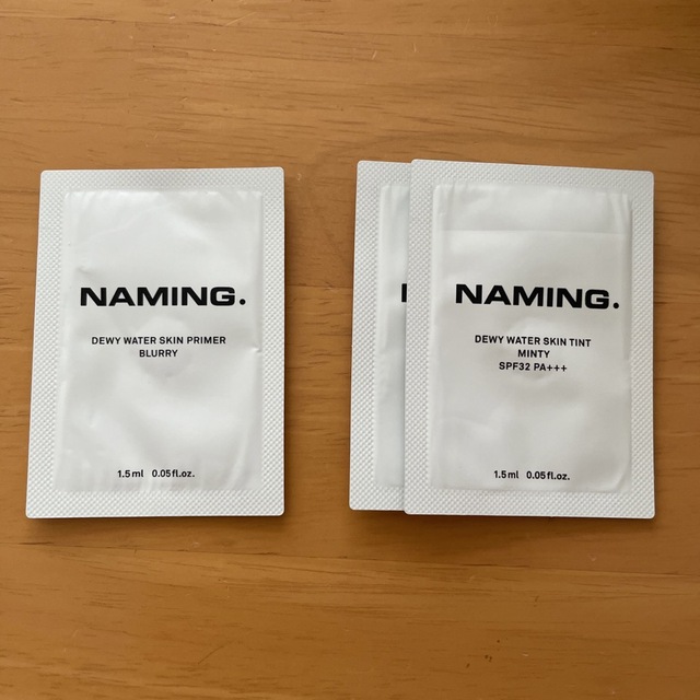 NAMING ベースメイク サンプル コスメ/美容のキット/セット(サンプル/トライアルキット)の商品写真
