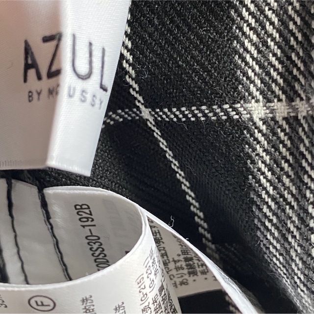 AZUL by moussy(アズールバイマウジー)のアズール　AZUL by moussy  ブラウス　M  レーヨン35% レディースのトップス(シャツ/ブラウス(長袖/七分))の商品写真