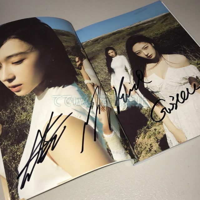 直売割引 aespa 直筆サイン「MY WORLD」ウィンター ver.CD K-POP