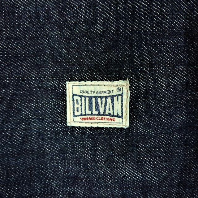 Billvan(ビルバン)のG0460 ビルバン デニム パンツ ジーンズ セルビッチ ストレート 濃紺 メンズのパンツ(デニム/ジーンズ)の商品写真