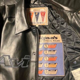 AVIREX - AVIREX×RECOGNIZE GOALERS JACKET VARSITYの通販 by cipher's 