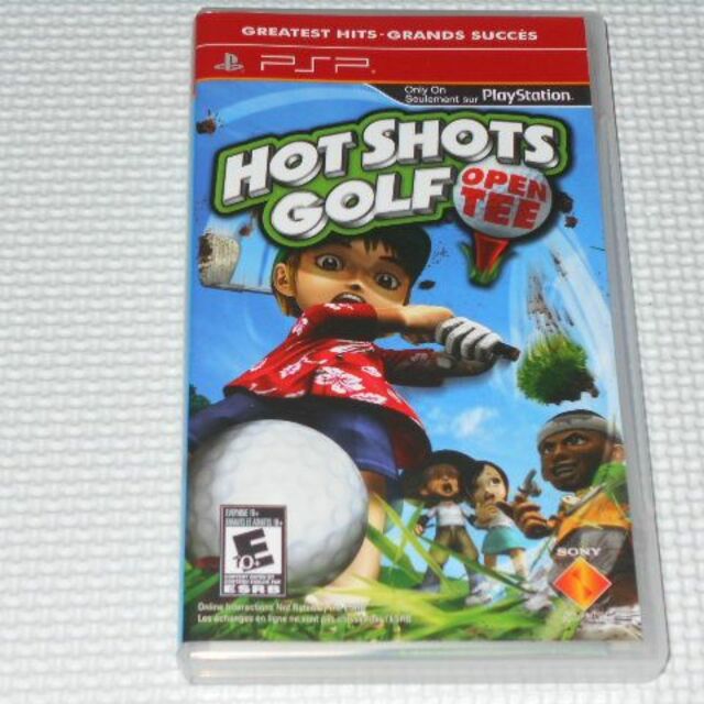 PSP★HOT SHOTS GOLF OPEN TEE 海外版 北米版