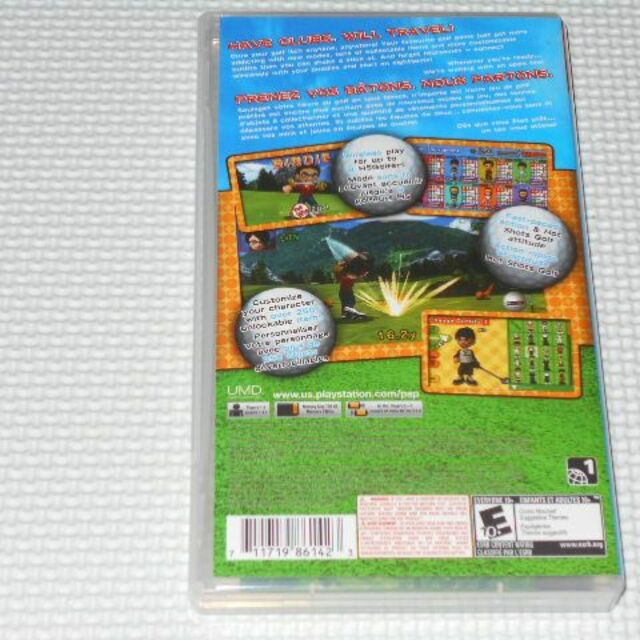 PSP★HOT SHOTS GOLF OPEN TEE 海外版 北米版 1