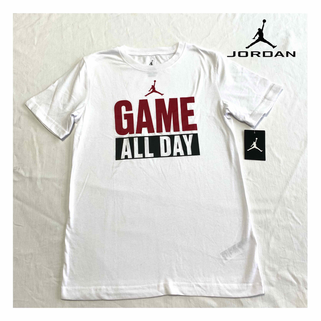 Jordan Brand（NIKE）(ジョーダン)の【タグ付き未使用】NIKE Air Jordan Tシャツ キッズ/ベビー/マタニティのキッズ服男の子用(90cm~)(Tシャツ/カットソー)の商品写真