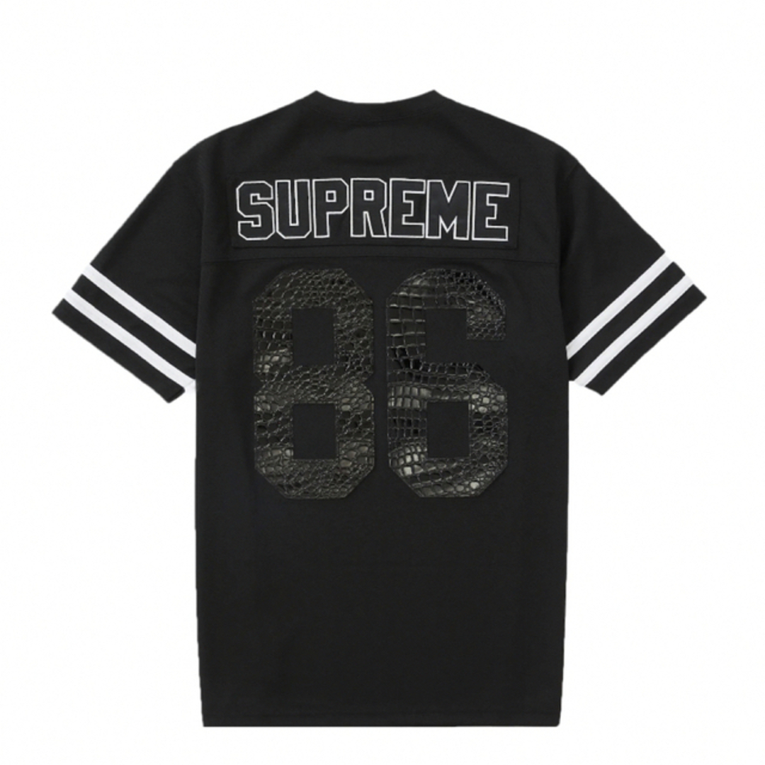 新品未使用！Supreme Faux Croc Football Jersey