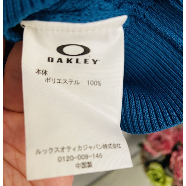 Oakley(オークリー)のオークリーゴルフ　MENSスカル長袖セーター　USED スポーツ/アウトドアのゴルフ(ウエア)の商品写真