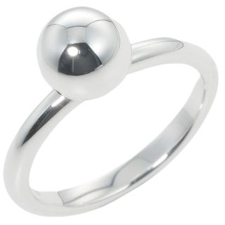 ティファニー(Tiffany & Co.)の【TIFFANY&Co.】ティファニー ハードウェア ボール ボールサイズ7.5mm シルバー925 10.5号 レディース リング・指輪(リング(指輪))