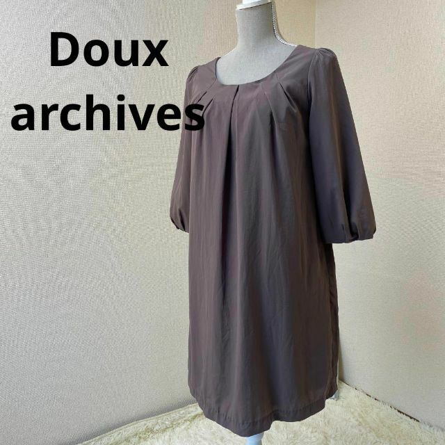 新品　Doux archives 　レディース　バックリボン　レース　ワンピースワンピース