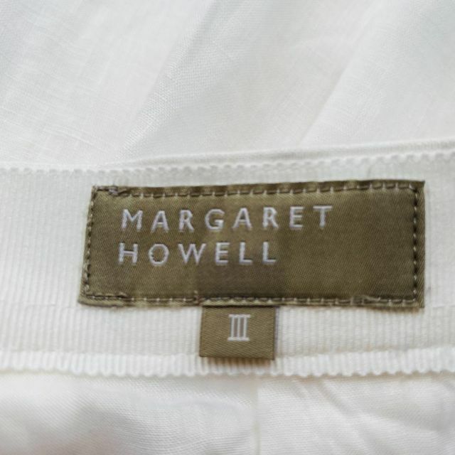 MARGARET HOWELL(マーガレットハウエル)のMARGARET HOWELL　レディース　フレア　スカート　リネン レディースのスカート(ロングスカート)の商品写真