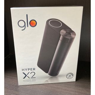 グロー(glo)のグローハイパーX2 メタルブラック　新品未開封(タバコグッズ)