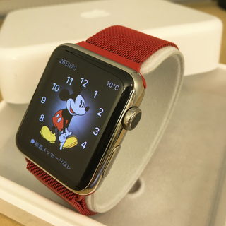 Apple Watch - Apple Watch 42mm アップルウォッチ ステンレス シルバー 新品