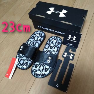 アンダーアーマー(UNDER ARMOUR)のアンダーアーマー シャワーサンダル 23cm 新品 UNDER ARMOUR(サンダル)