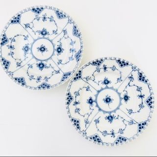 ロイヤルコペンハーゲン(ROYAL COPENHAGEN)のすみれ様専用　ロイヤルコペンハーゲン フルレース 17.5cm 4枚(陶芸)