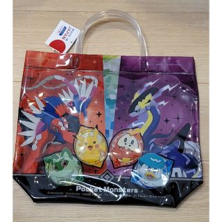 ポケモン(ポケモン)のポケットモンスター　プールバッグ キッズ　スカーレット&バイオレット　新品未使用(キャラクターグッズ)