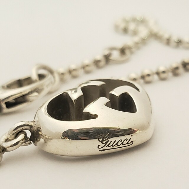 Gucci - ☆美品☆GUCCI☆インターロッキングGハート☆925シルバー