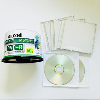 マクセル(maxell)の【未使用】DVD-R 47枚＋2枚＋3枚 データ用 録画用(PC周辺機器)