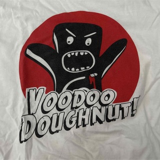 ビューティアンドユースユナイテッドアローズ(BEAUTY&YOUTH UNITED ARROWS)の最終値下げused ヴィンテージ　VOODOO donuts ドーナツ　Tシャツ(Tシャツ/カットソー(半袖/袖なし))