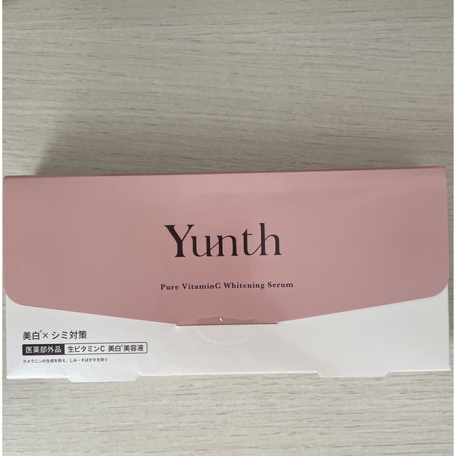 ユンス　Yunth 生ビタミンC美容液　薬用ホワイトニングエッセンス7包 コスメ/美容のスキンケア/基礎化粧品(美容液)の商品写真