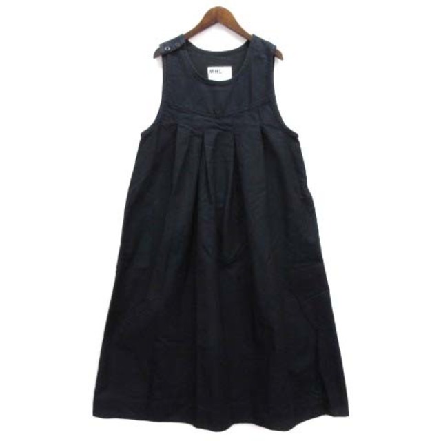 マーガレットハウエル MHL. ロング ワンピース ノースリーブ 2021AW マーガレットハウエル MHL. ロング ワンピース ノースリーブ 2021AW