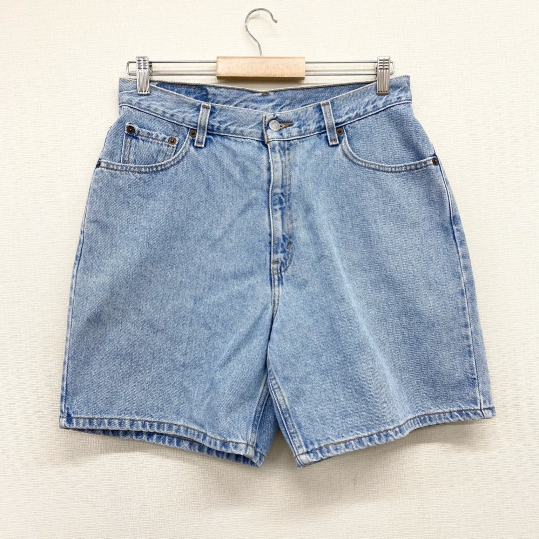 Levi's(リーバイス)のレディース US古着 リーバイス Levi's 951 デニム ショートパンツ ひざ上 サイズ：W31 インディゴ【中古】 レディースのパンツ(その他)の商品写真