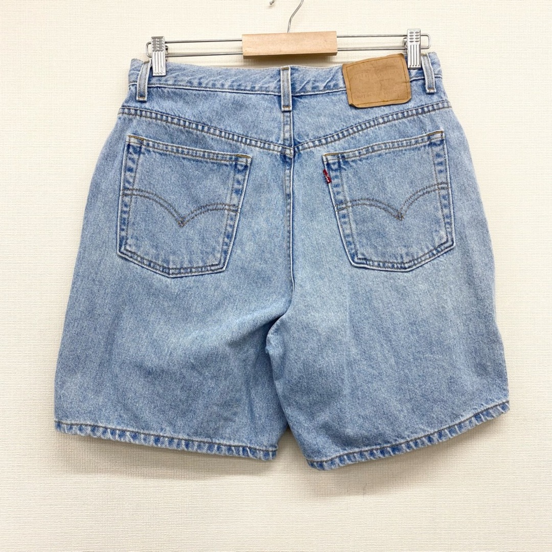 Levi's(リーバイス)のレディース US古着 リーバイス Levi's 951 デニム ショートパンツ ひざ上 サイズ：W31 インディゴ【中古】 レディースのパンツ(その他)の商品写真