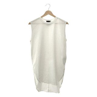 エイトン(ATON)の【美品】  ATON / エイトン | SUVIN AIR SPINNING ROUND HEM TANK TOP スヴィン エアー グラウンド ヘム タンクトップ | 2 | ホワイト | レディース(タンクトップ)