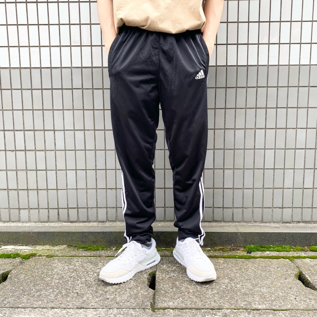 adidas blue\u0026white side snap track pants