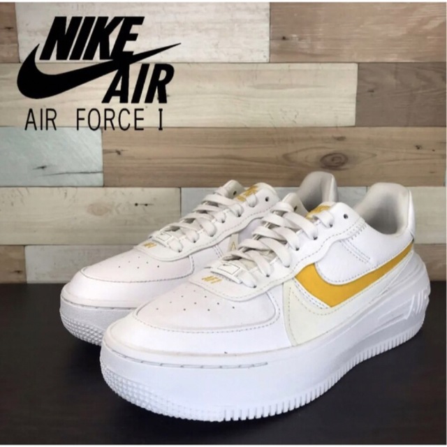 NIKE - NIKE AIR FORCE 1 PLTAFORM 24.5cmの通販 by USED☆SNKRS