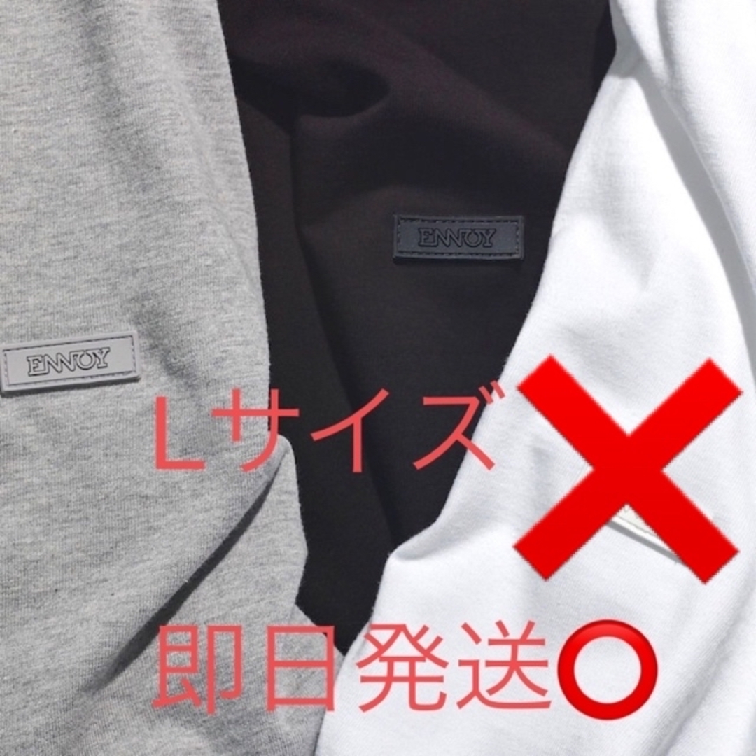 1LDK SELECT(ワンエルディーケーセレクト)のLサイズ　ENNOY 3PACK T-SHIRTS (WHT/BLK/GRY) メンズのトップス(Tシャツ/カットソー(半袖/袖なし))の商品写真