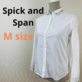 スピックアンドスパン(Spick & Span)のスピックアンドスパン　レディース　春　ブラウス　襟袖　ビジュー(シャツ/ブラウス(長袖/七分))