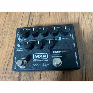 エフェクター(EFFECTOR)のMXR bass d.i.+ sound sprite mod(ベースエフェクター)