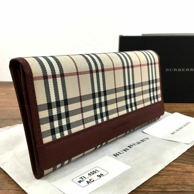 BURBERRY - 未使用品 BURBERRY 長財布 バーバリーチェック 238の通販 by old closet's shop