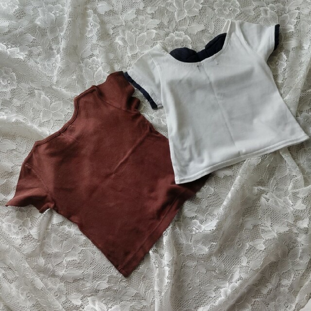 COMME CA ISM(コムサイズム)のTシャツ2枚 キッズ/ベビー/マタニティのキッズ服女の子用(90cm~)(Tシャツ/カットソー)の商品写真