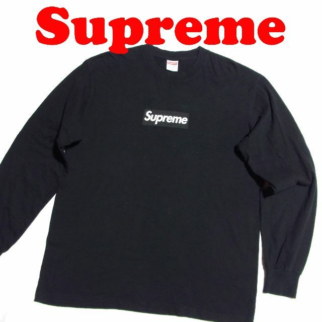 Supreme - 20AW Supreme Box Logo L/S Tee ロンT M ブラックの通販 by