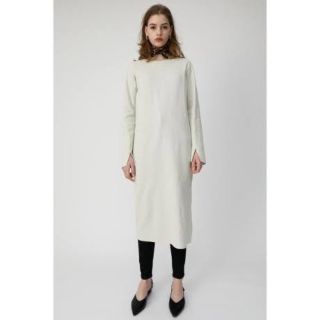 マウジー(moussy)のmoussy マウジー　THERMAL LOOSE ドレス　サーマル(ロングワンピース/マキシワンピース)