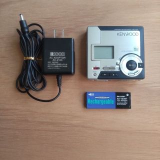 ケンウッド(KENWOOD)のケンウッド　KENWOOD ポータブルMDレコーダー DMC-K9R(ポータブルプレーヤー)