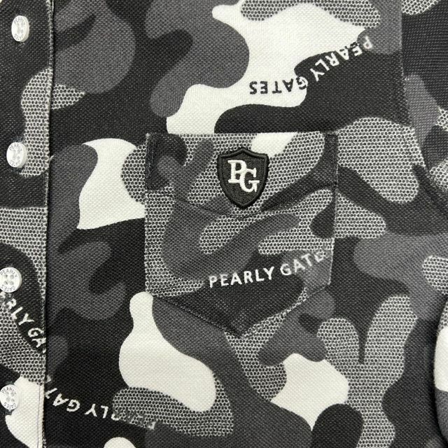 PEARLY GATE　パーリーゲイツ　 迷彩（カモ柄、カモフラ）　長袖シャツ 5