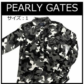 パーリーゲイツ(PEARLY GATES)のPEARLY GATE　パーリーゲイツ　 迷彩（カモ柄、カモフラ）　長袖シャツ(ウエア)