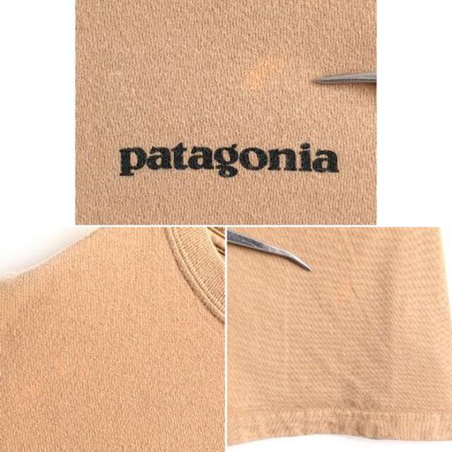 patagonia(パタゴニア)のパタゴニア プリント 半袖 Tシャツ M 茶 フィッツロイ トラウト アウトドア メンズのトップス(Tシャツ/カットソー(半袖/袖なし))の商品写真