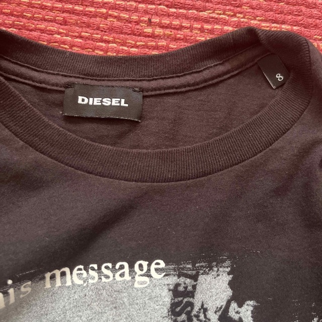 DIESEL(ディーゼル)のDIESEL kids ロゴプリントTシャツ(ディーゼルキッズ) キッズ/ベビー/マタニティのキッズ服男の子用(90cm~)(Tシャツ/カットソー)の商品写真