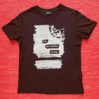 【新品・未使用】DIESEL KIDSロゴプリントTシャツピンク12Y（150)