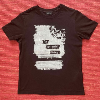 ディーゼル(DIESEL)のDIESEL kids ロゴプリントTシャツ(ディーゼルキッズ)(Tシャツ/カットソー)