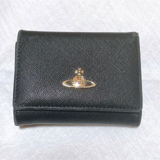 ヴィヴィアンウエストウッド(Vivienne Westwood)のVivienne Westwood 三つ折り財布 ブラック(財布)