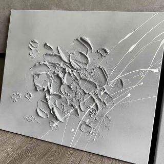 モダンアート 2枚set テクスチャーアート 現代アート インテリア 絵画