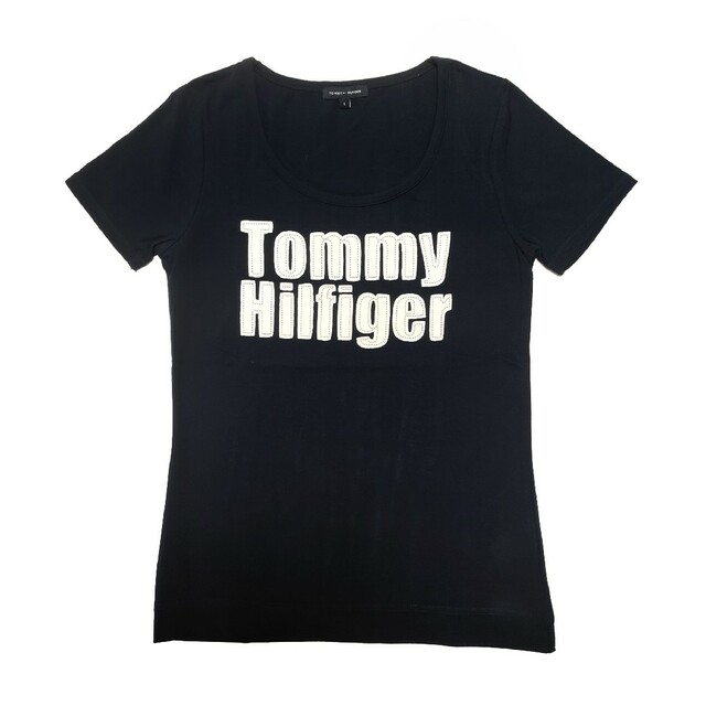 TOMMY HILFIGER(トミーヒルフィガー)の【美品】TOMMY HILFIGER(トミーヒルフィガー)レディースTシャツ S レディースのトップス(Tシャツ(半袖/袖なし))の商品写真