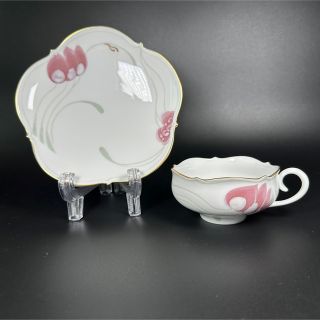 マイセン(MEISSEN)のゆりーむ様専用 マイセン 風の花 ティーカップ&ソーサー 1級品(食器)