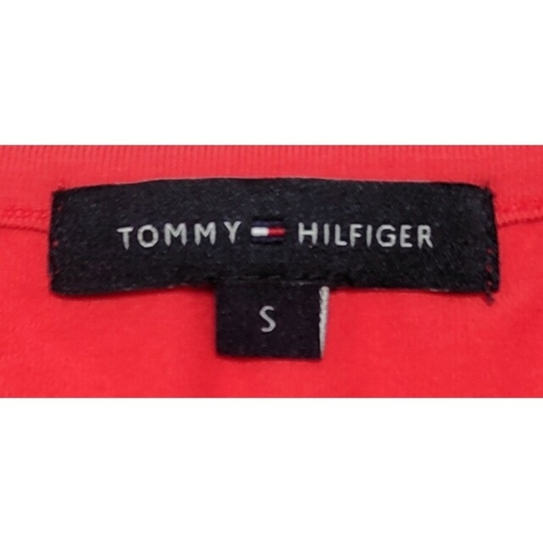 TOMMY HILFIGER(トミーヒルフィガー)の【美品】TOMMY HILFIGER(トミーヒルフィガー)レディースTシャツ S レディースのトップス(Tシャツ(半袖/袖なし))の商品写真