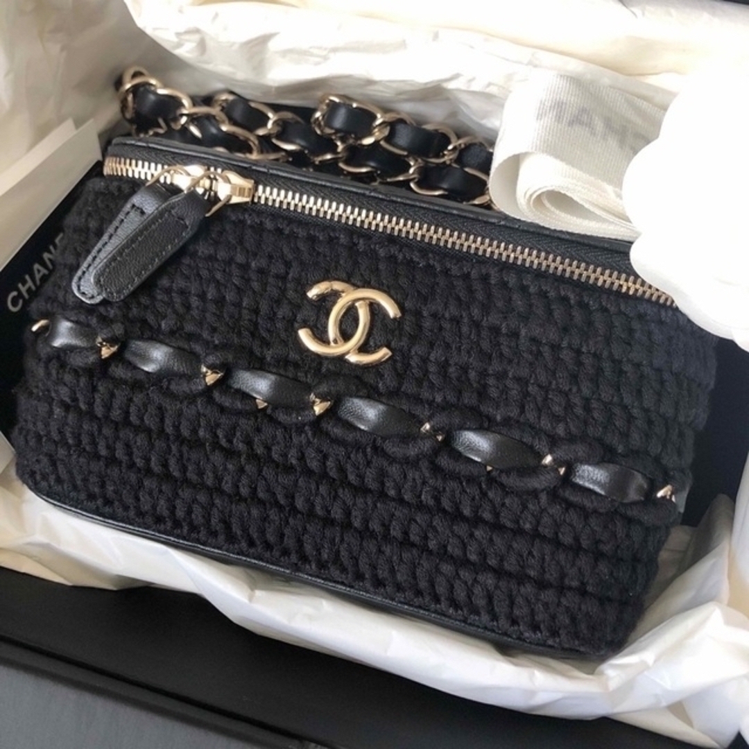 ⭐️極美品⭐️CHANEL キャビアスキン　バニティバッグ