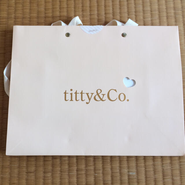 titty&co(ティティアンドコー)のtitty&co  ショップ袋   レディースのバッグ(ショップ袋)の商品写真