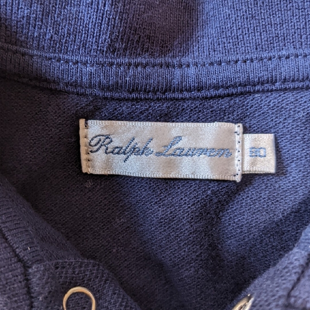 POLO RALPH LAUREN(ポロラルフローレン)の最終セール☆ラルフローレン☆サイズ小さめロンパース80cm キッズ/ベビー/マタニティのベビー服(~85cm)(カバーオール)の商品写真